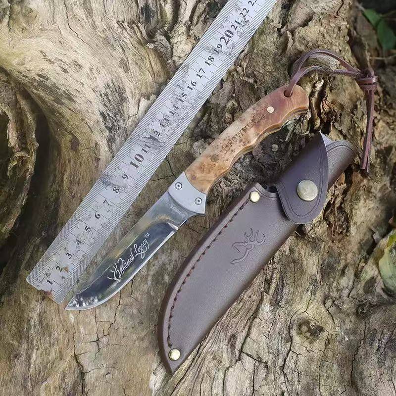 pocket fixed camping outdoor knife yj236