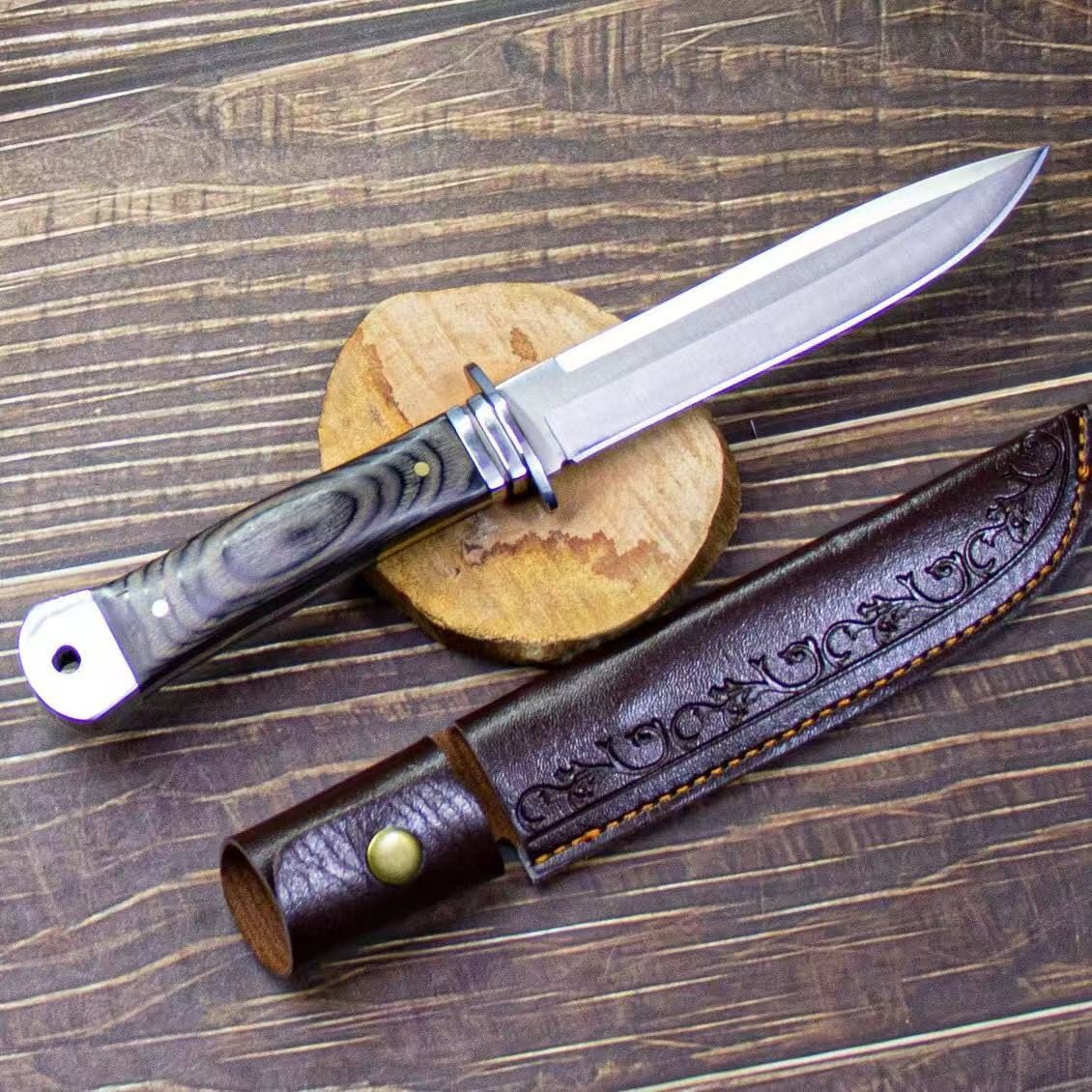 Tactical Fixed Knife for Hunting Camping