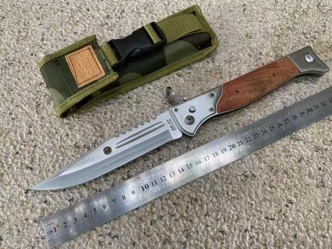 Large AK47 Folding Automatic Knife