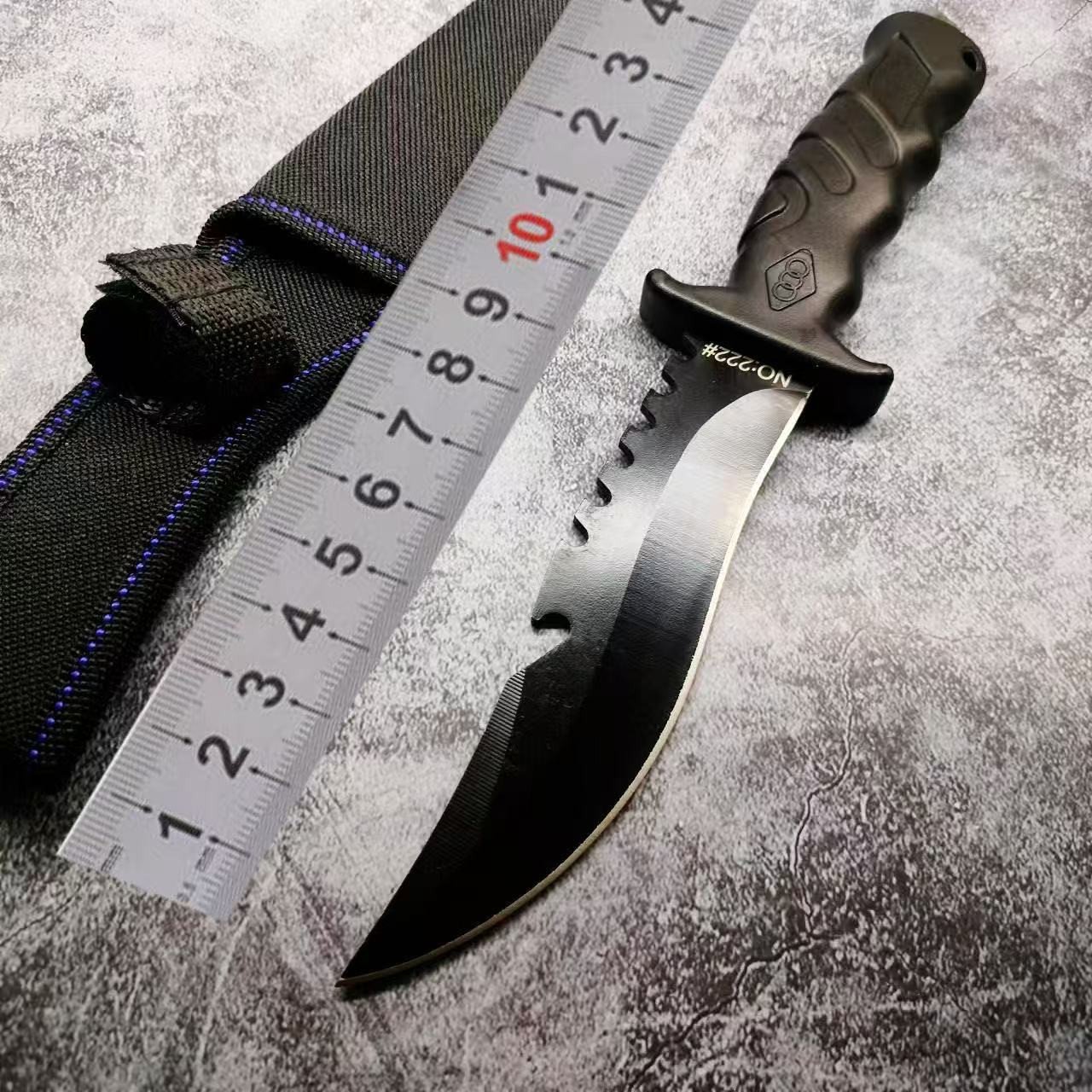 Fixed Blade Tactical Knife for Hunting Camping