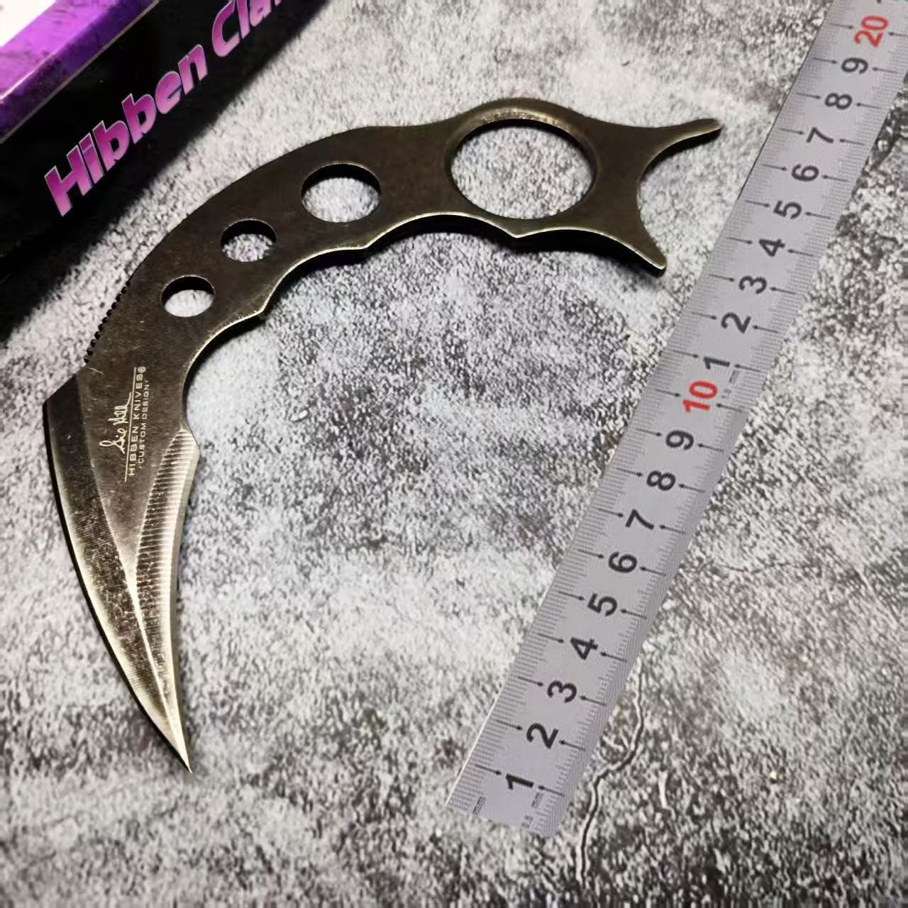 Stainless Steel Fixed Blade Knife Karambit