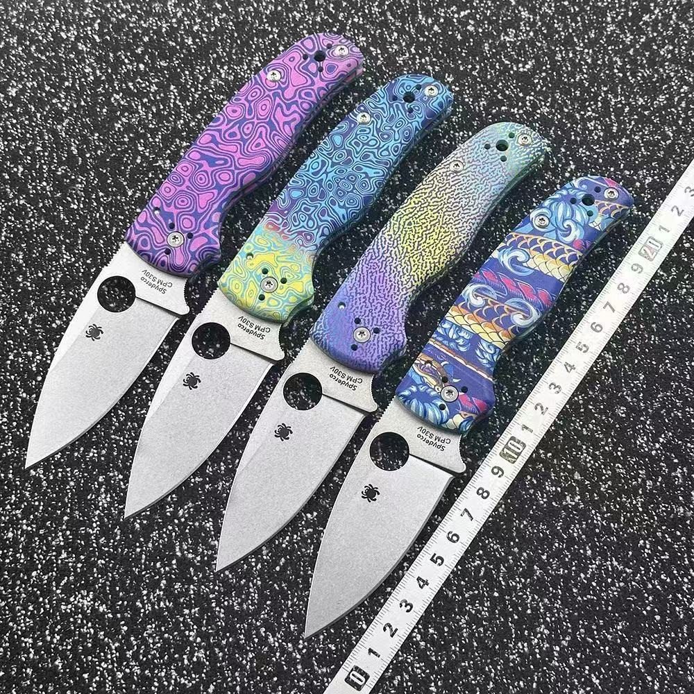 Tactical Knives Folding Pocket Knife 3D G10 Handle C229