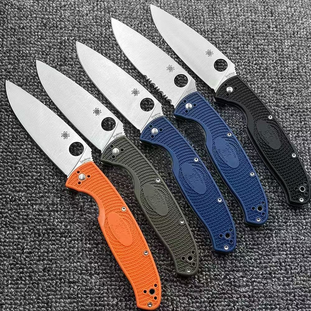 Spyderco Tactical Folding Pocket Knife C142GP