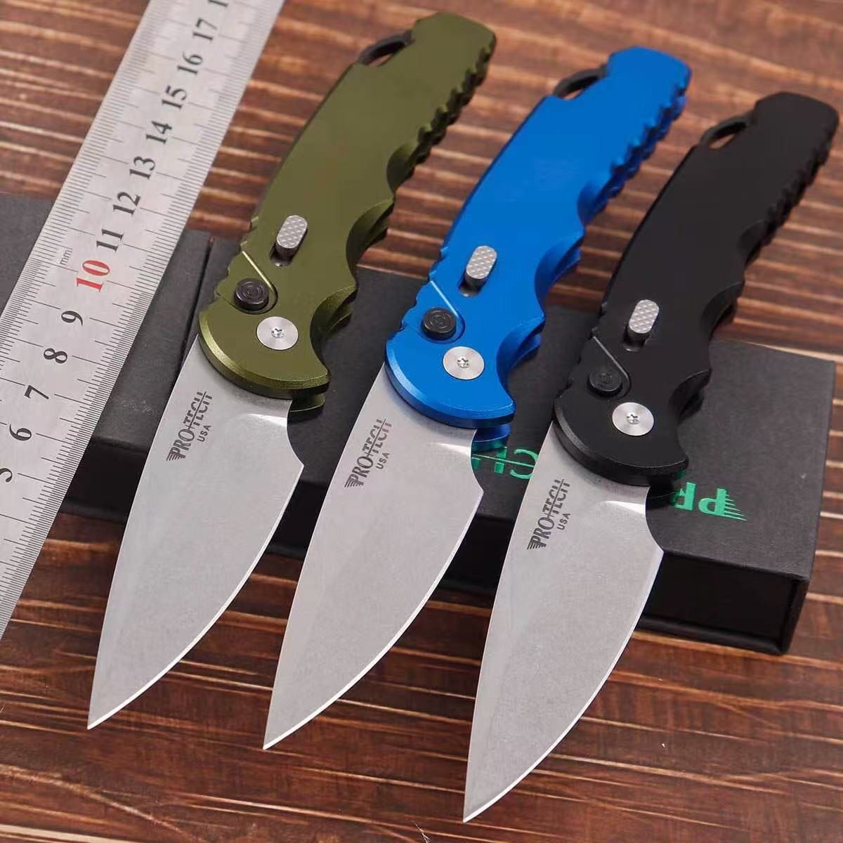 Tactical Automatic Knives Folding Pocket Knife T501