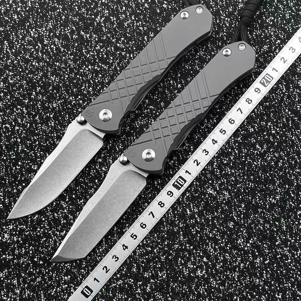 Tactical S35VN Folding Pocket Knife Titanium Alloy Handle