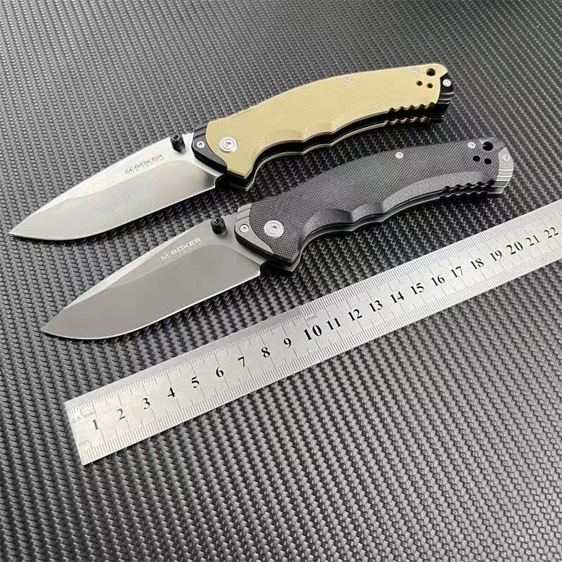 Tactical Folding Pocket Knife G10 BOKER