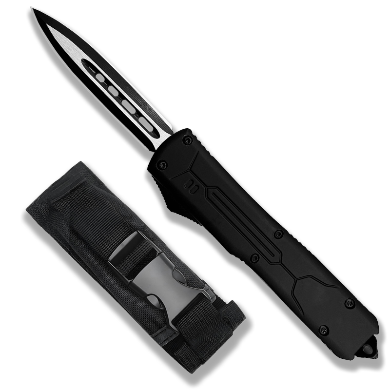 OTF Automatic Knife Black Zinc Alloy DD3