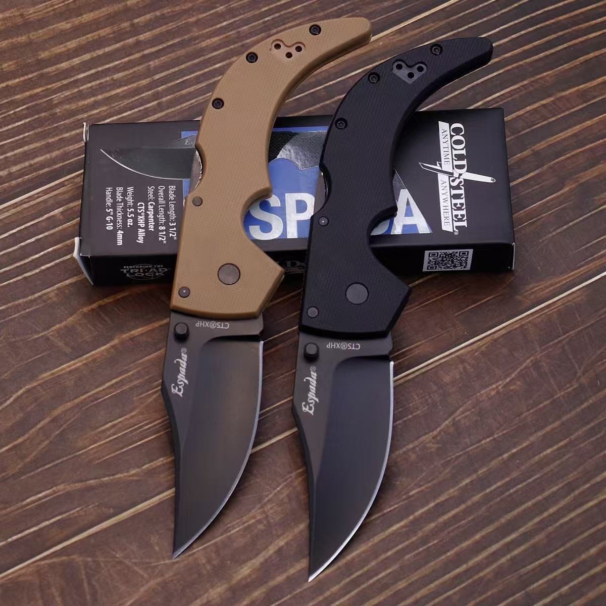 Tactical Folding Pocket Knife G10 Espada