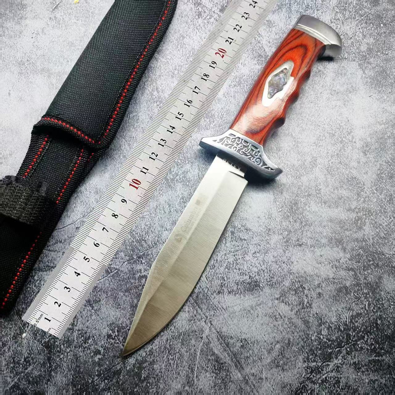 Fixed Tactical Knife for Hunting Camping