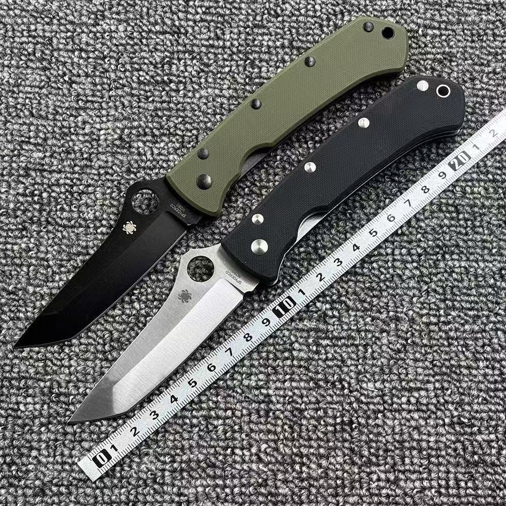 Tactical Folding Pocket Knife G10 C46
