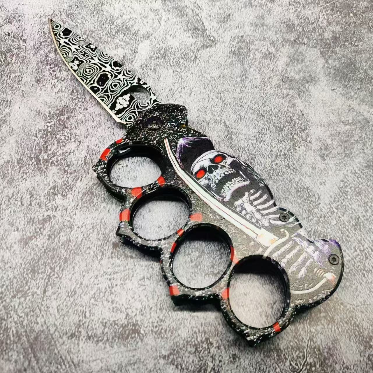 Knuckle Knife Camping Pocket Folding Knives X80