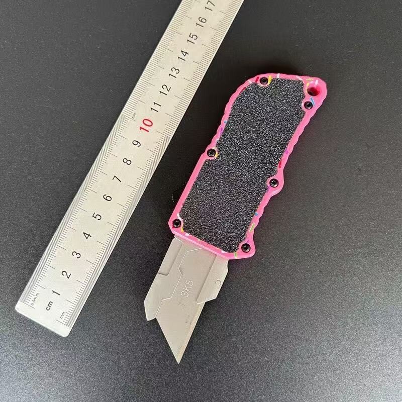 Utility Knife Auto Box Cutters With 5pcs Spare Blades SK5