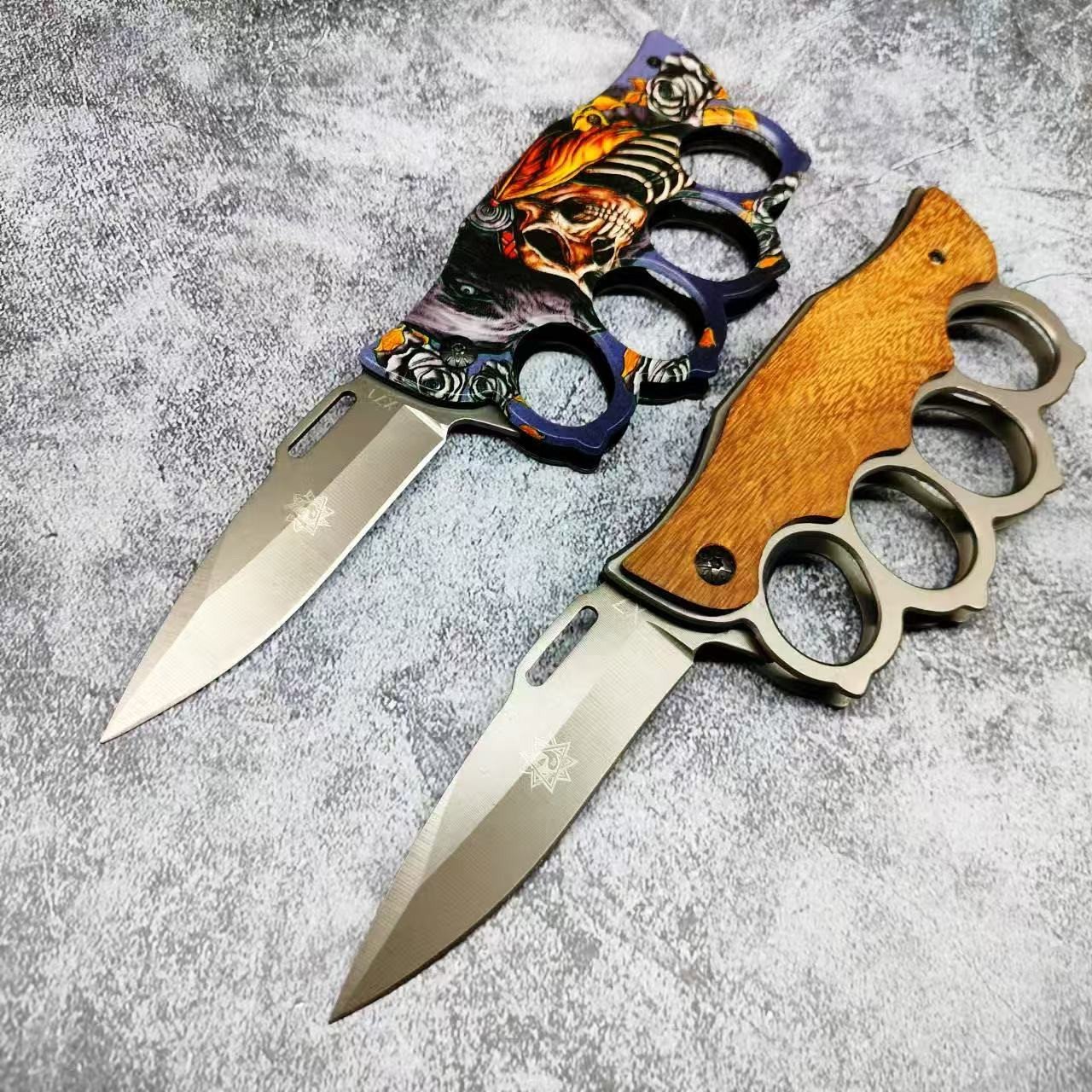 Knuckle Folding Pocket Knife X7