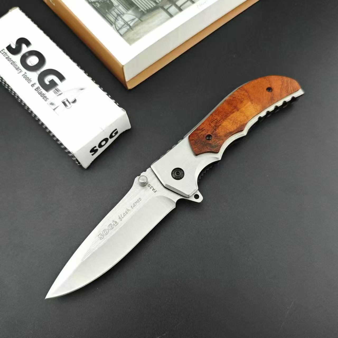 SOG Folding Pocket Knife FA20
