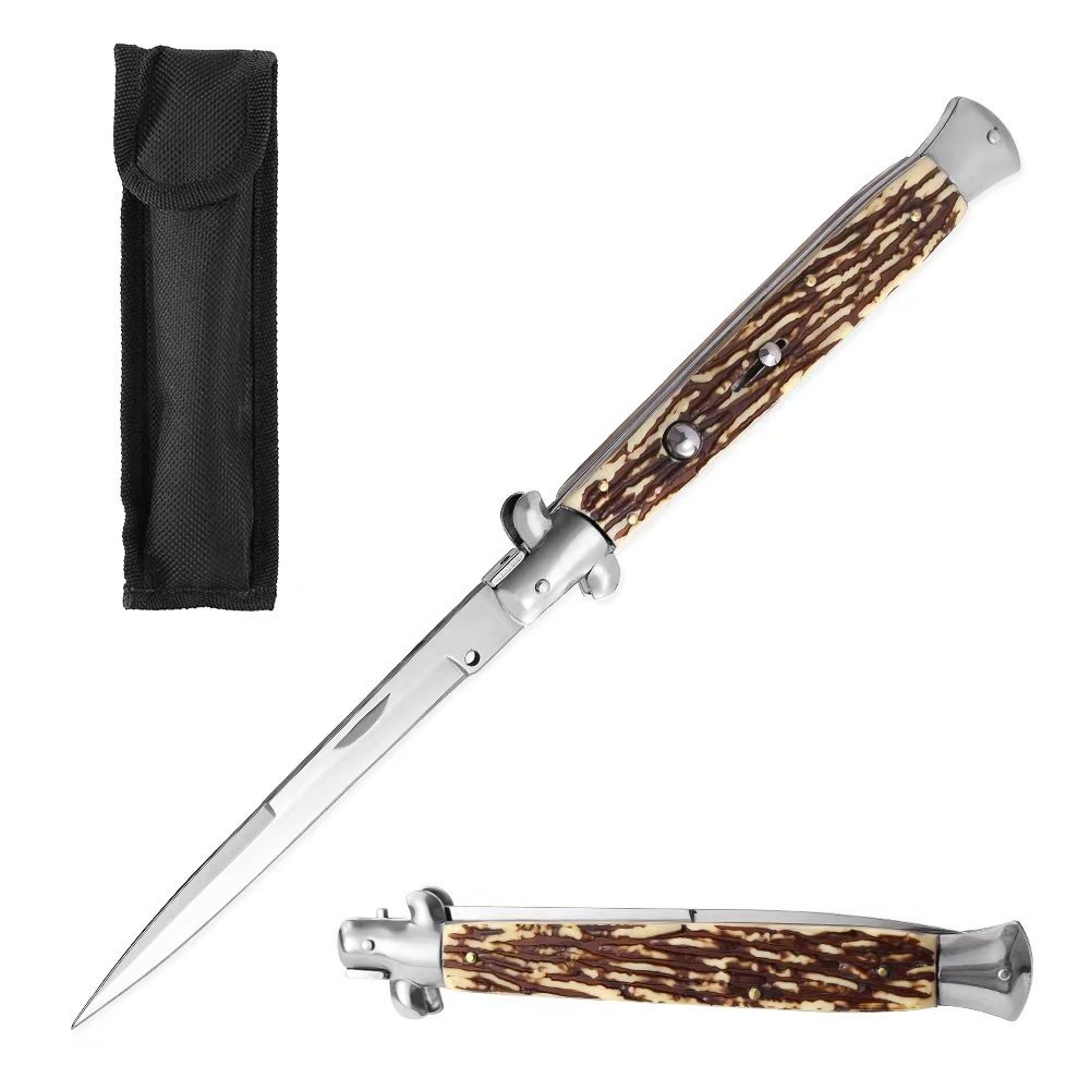Italian Style 13" Stiletto Automatic Knife