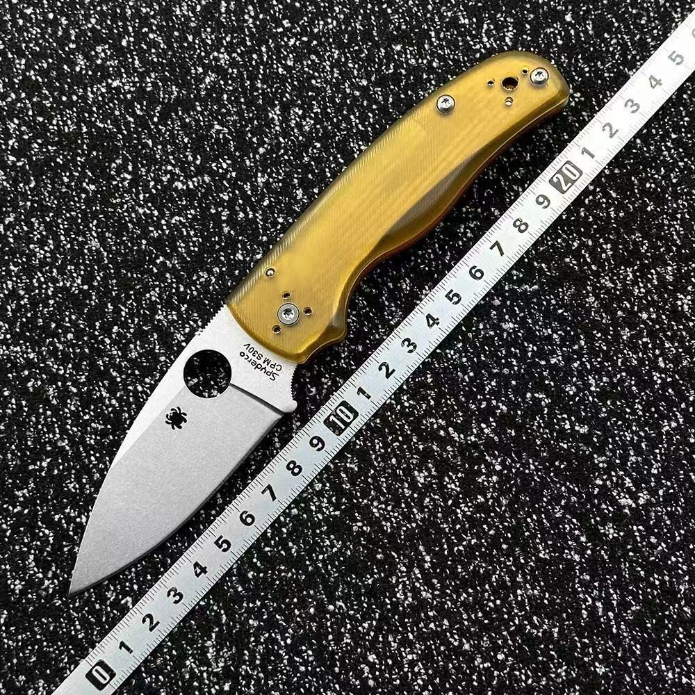 Tactical Folding Pocket Knife PEI Handle C229