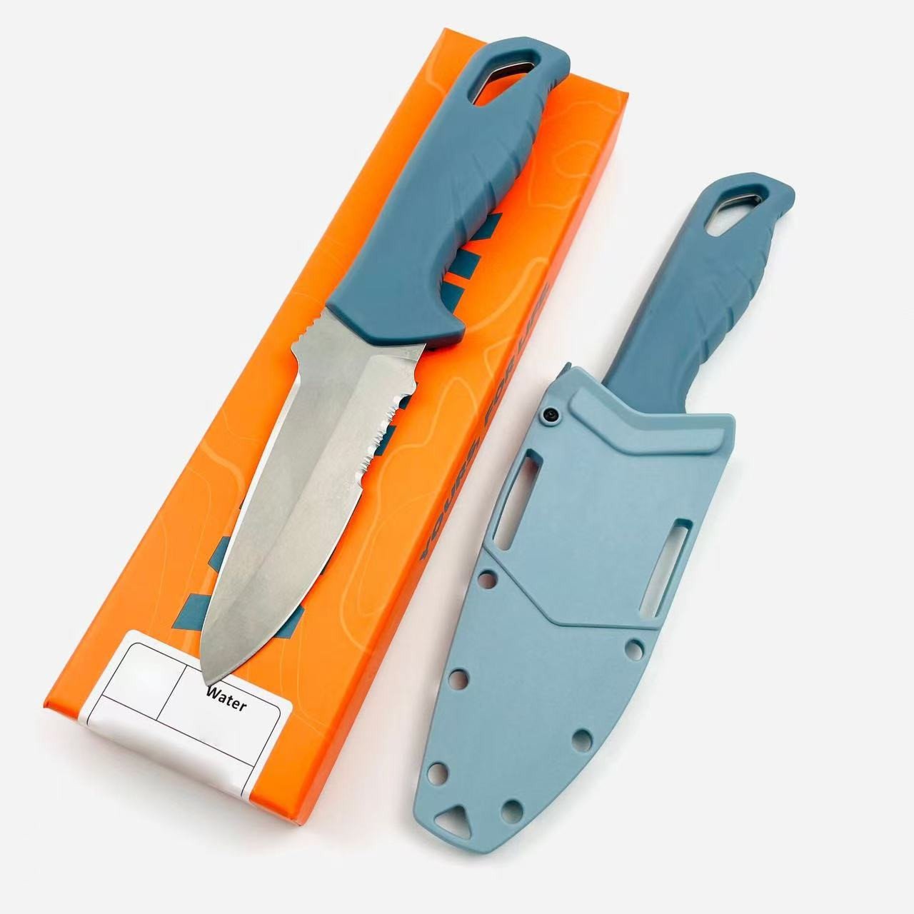 BM18050 Fixed Serrated Tactical Knife for Camping Hunting