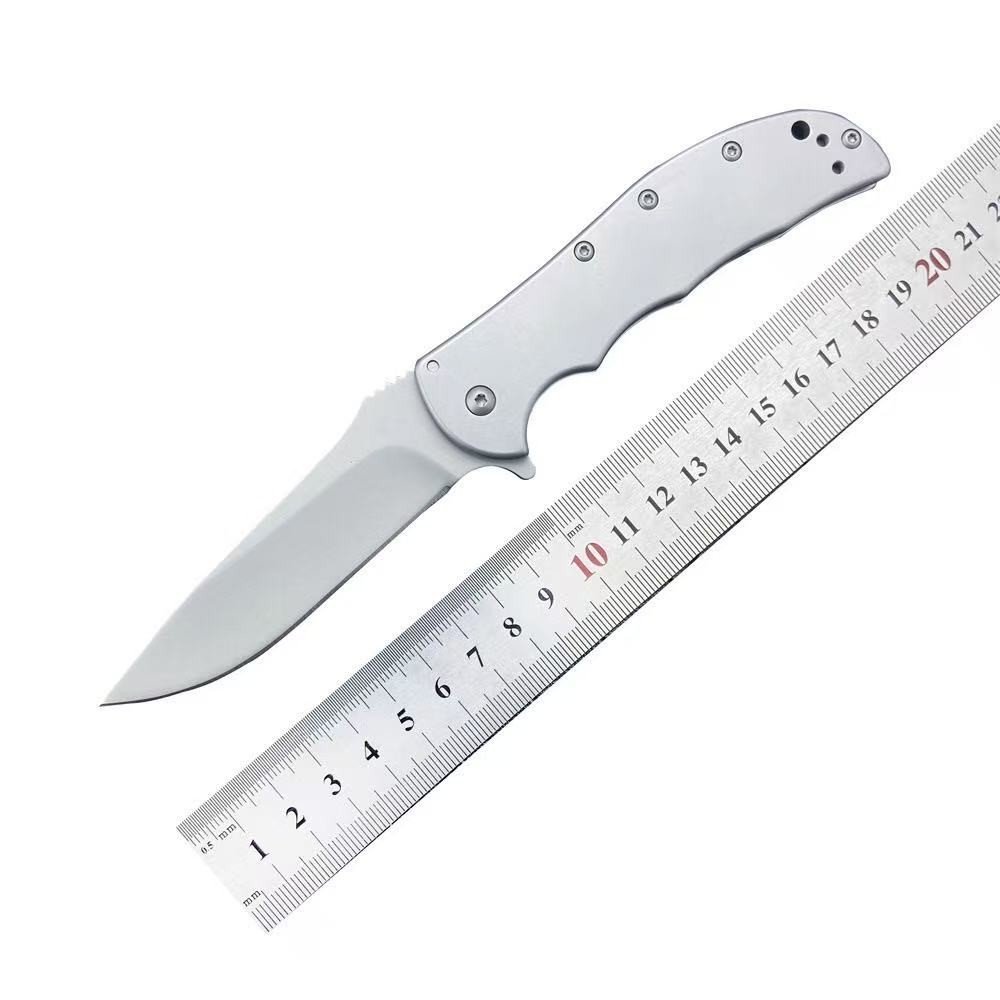 Folding Pocket Knife Silver
