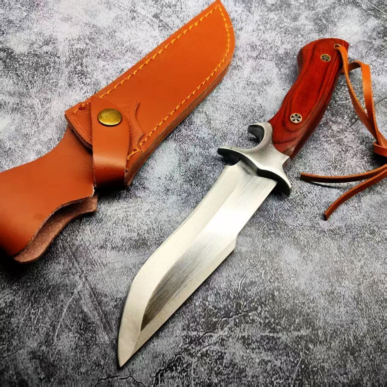 Fixed Blade Tactical Knife for Camping Hunting