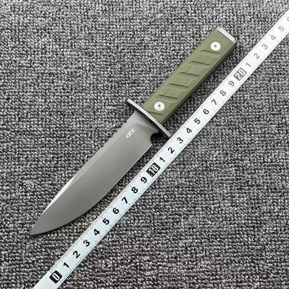 Tactical Fixed Blade Hunting Knife G10 ZT0006