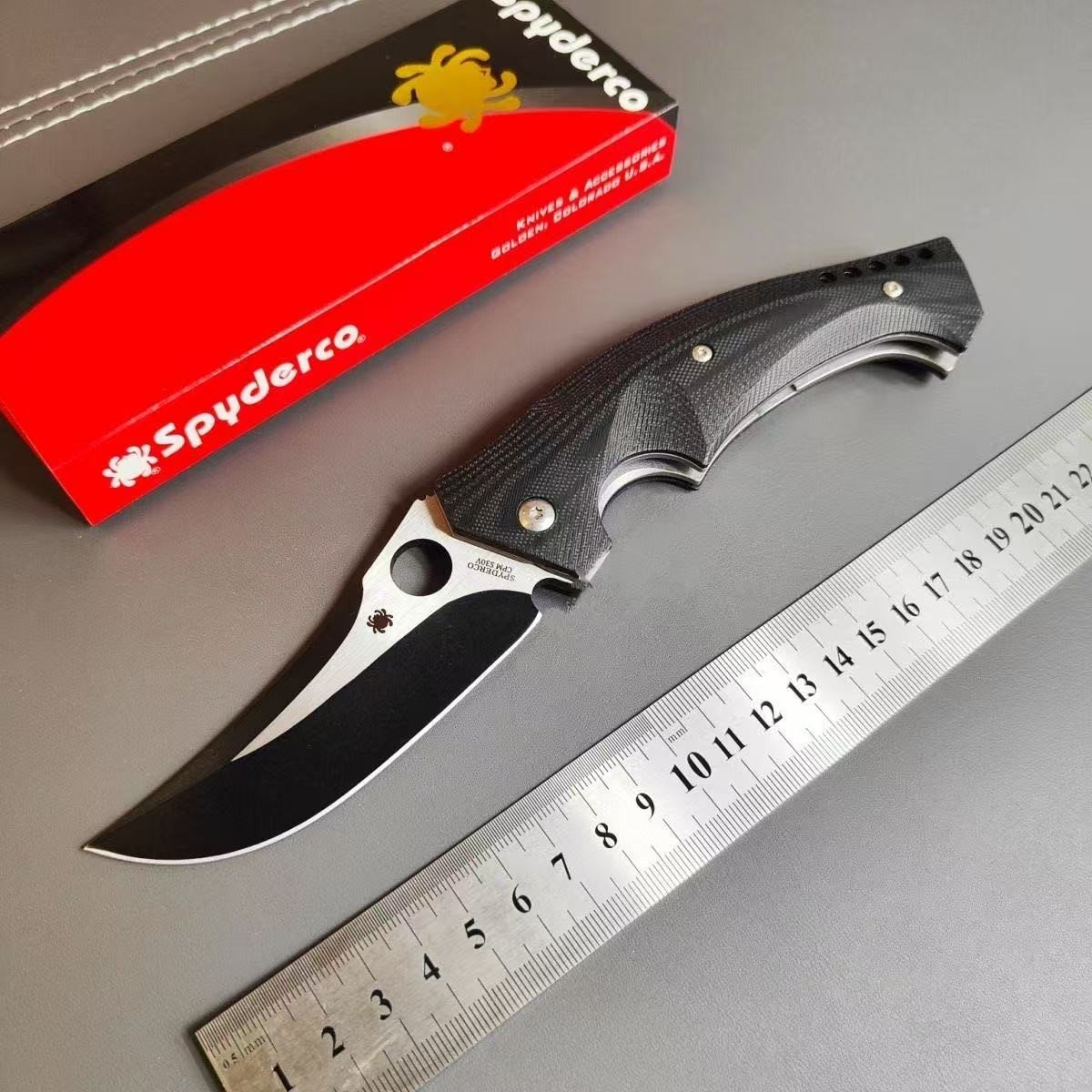 Tactical Folding Pocket Knife G10 Handle