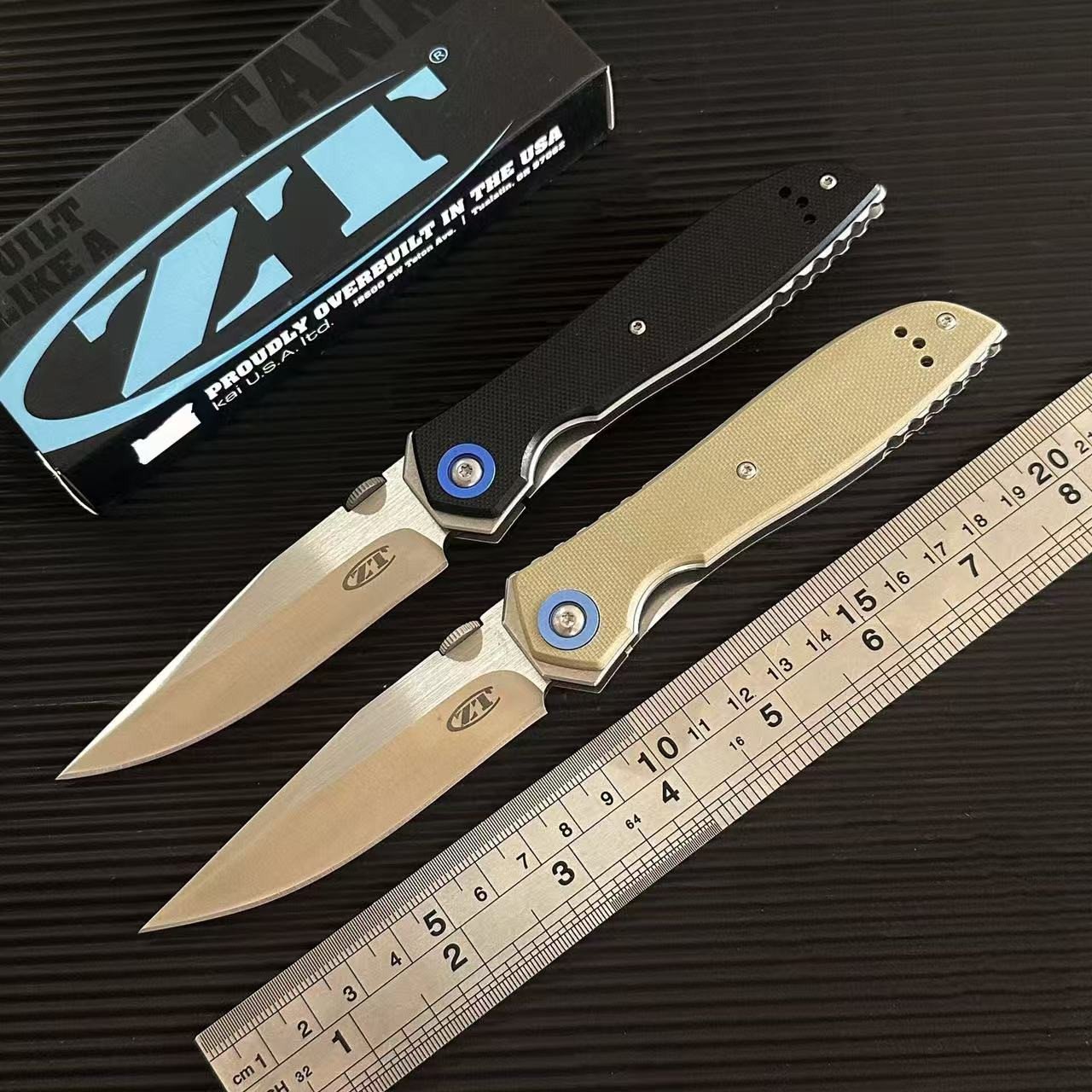 Tactical Folding Pocket Knife G10 Handle ZT0640
