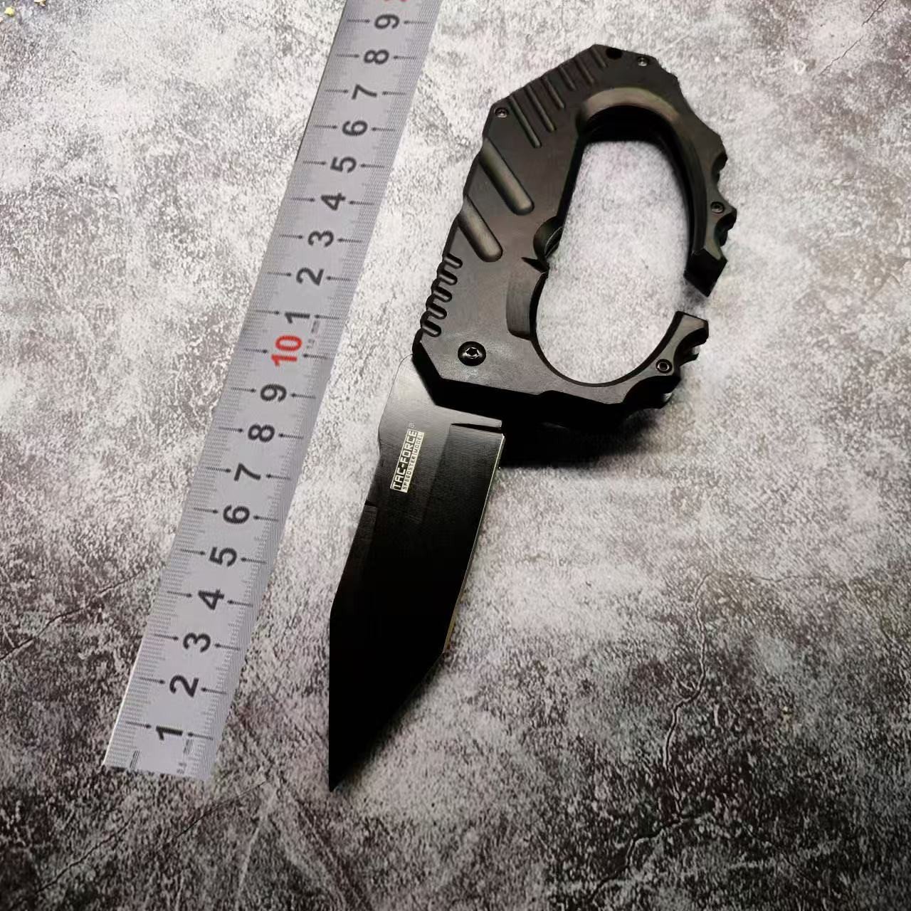 Knuckle Knife Folding Pocket Knives Black