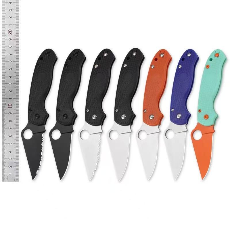 Tactical Folding Pocket Knife Nylon Handle C223 Para 3