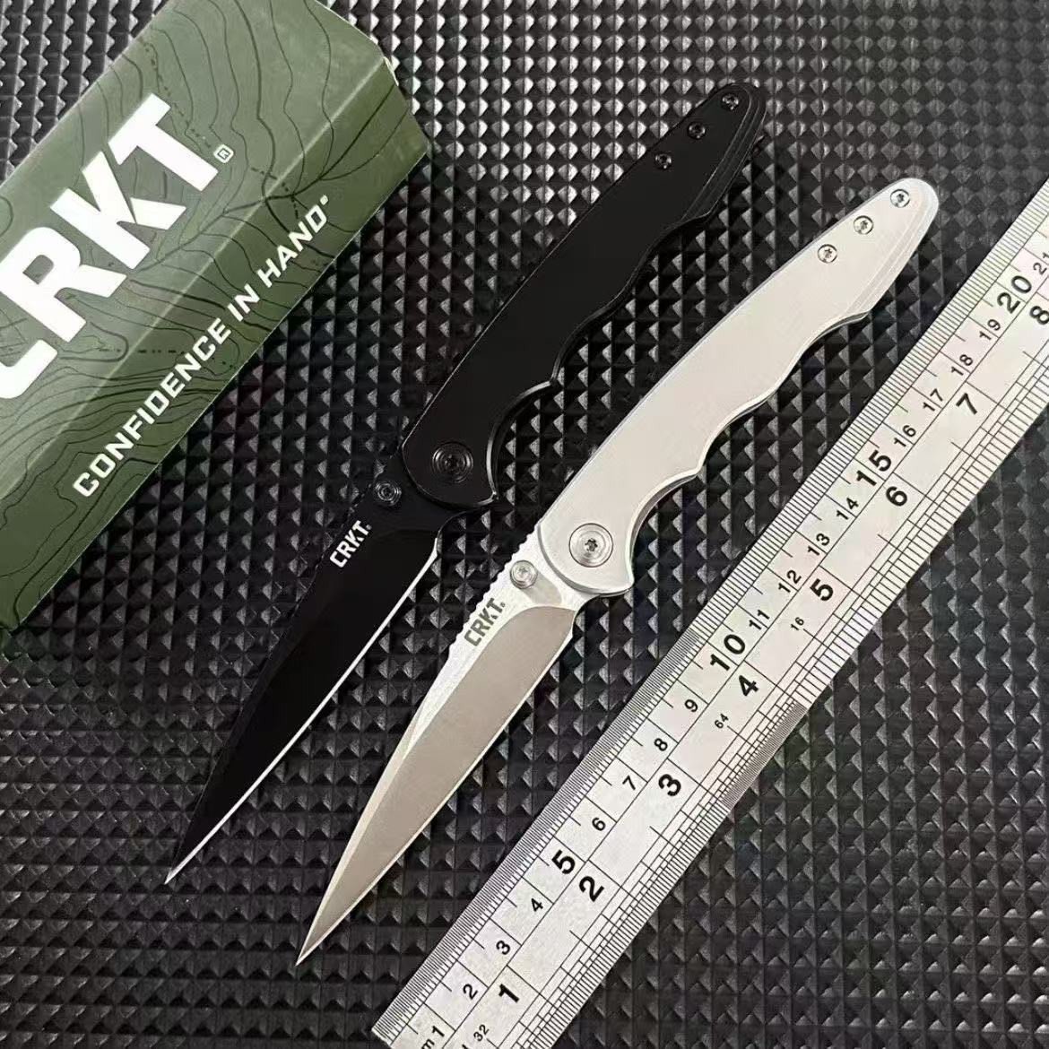 CRKT 7016 Steel Folding Pocket Knife